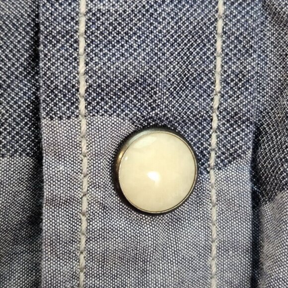 G-Star Raw Camouflage Shirt Pearl Snap Pocket Short Sleeve Button Up Mens Size L - Picture 6 of 10